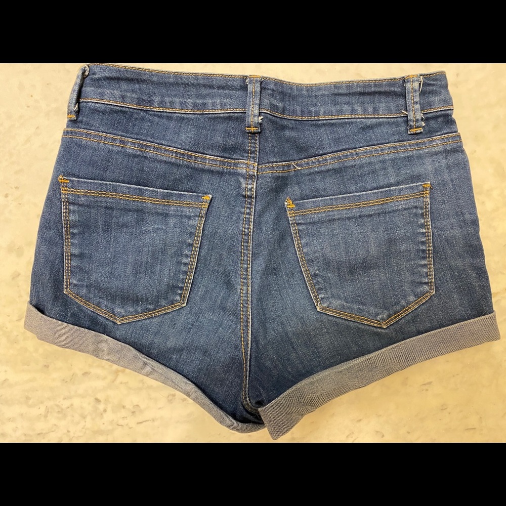 3/20 Forever 21 cuffed jean shorts - Picture 3 of 4
